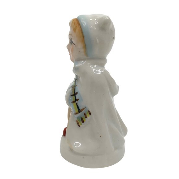 Vtg Salt Pepper Shaker Boy Girl Couple Japan Figurine Cake Topper Anniversary - Picture 6 of 16